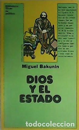Libros: Dios y el Estado. - Bakunin, Mijail - Foto 1