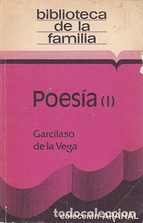 Libros: POES&Iacute;A I - DE LA VEGA, GARCILASO - Foto 1