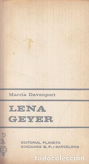 Libros: LENA GEYER - DAVENPORT, MARCIA - Foto 1