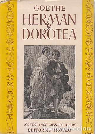 Libros: HERMAN Y DOROTEA - GOETHE - Foto 1