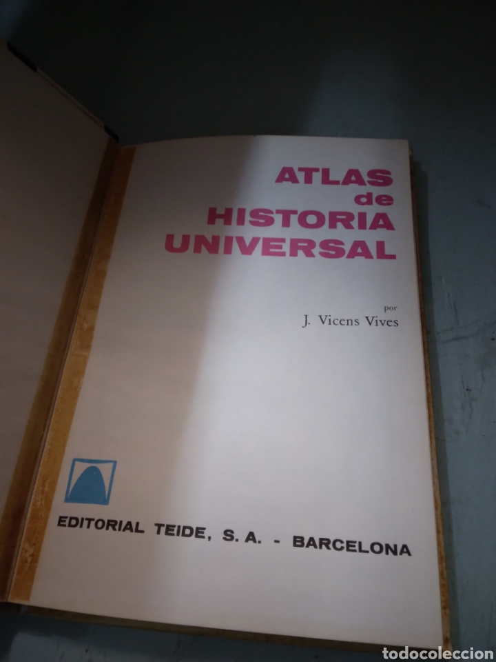 Libros: J. VICENS Vives, Atlas de Historia Universal, Editorial Teide - Foto 2