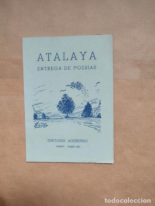Libros: Atalaya: Entrega de poes&iacute;as - Foto 1