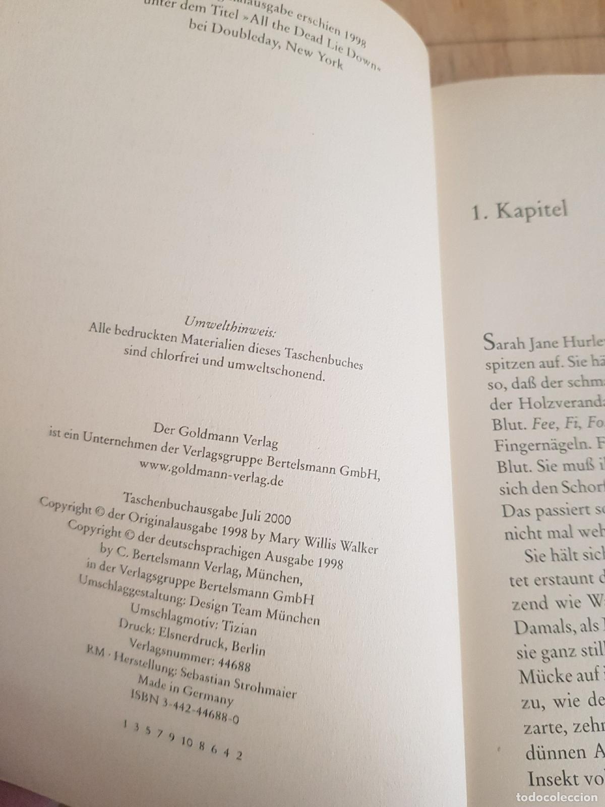 Libros: Lab die Toten ruhn - Mary Willis Walker - Foto 4