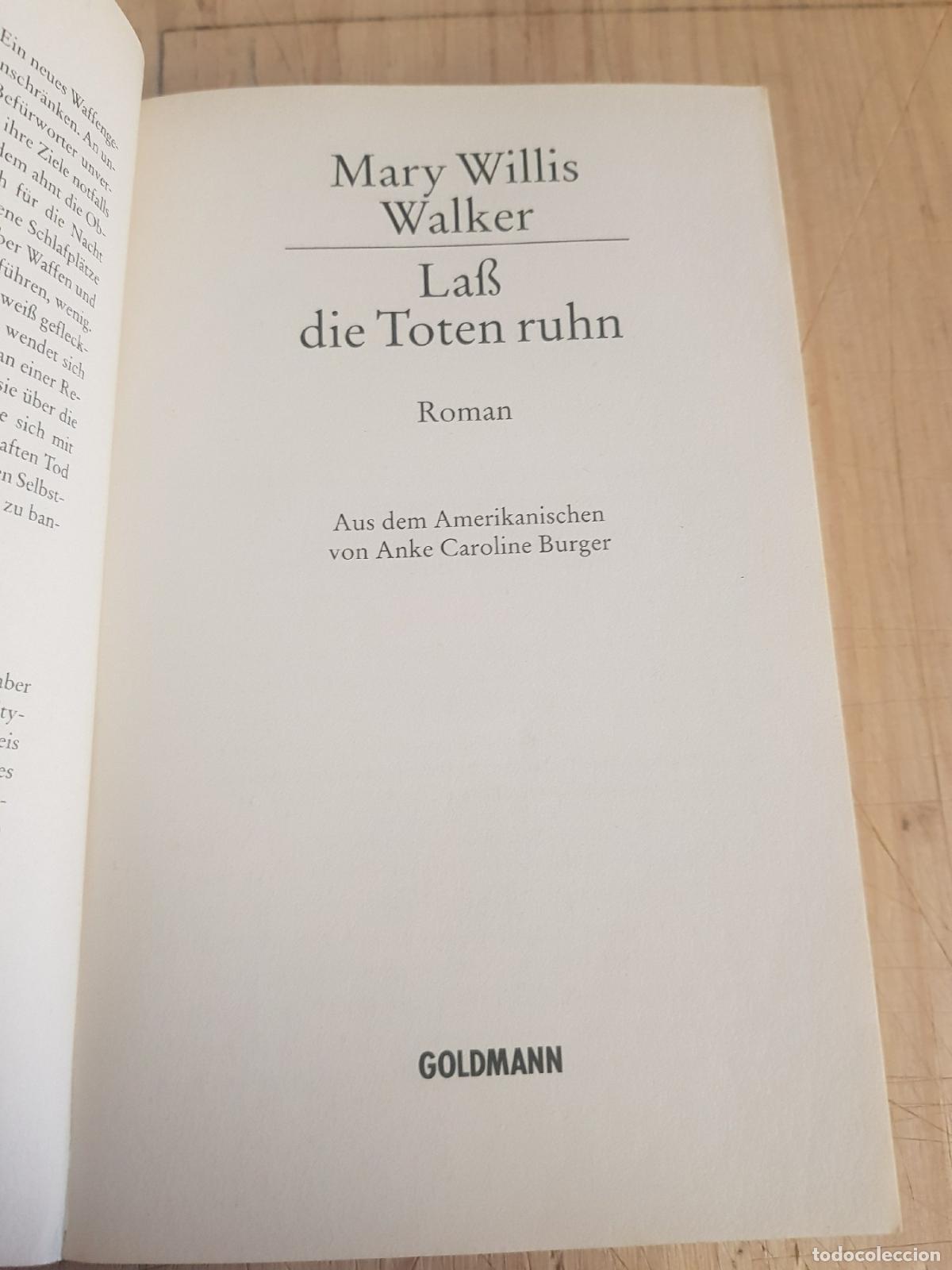 Libros: Lab die Toten ruhn - Mary Willis Walker - Foto 5