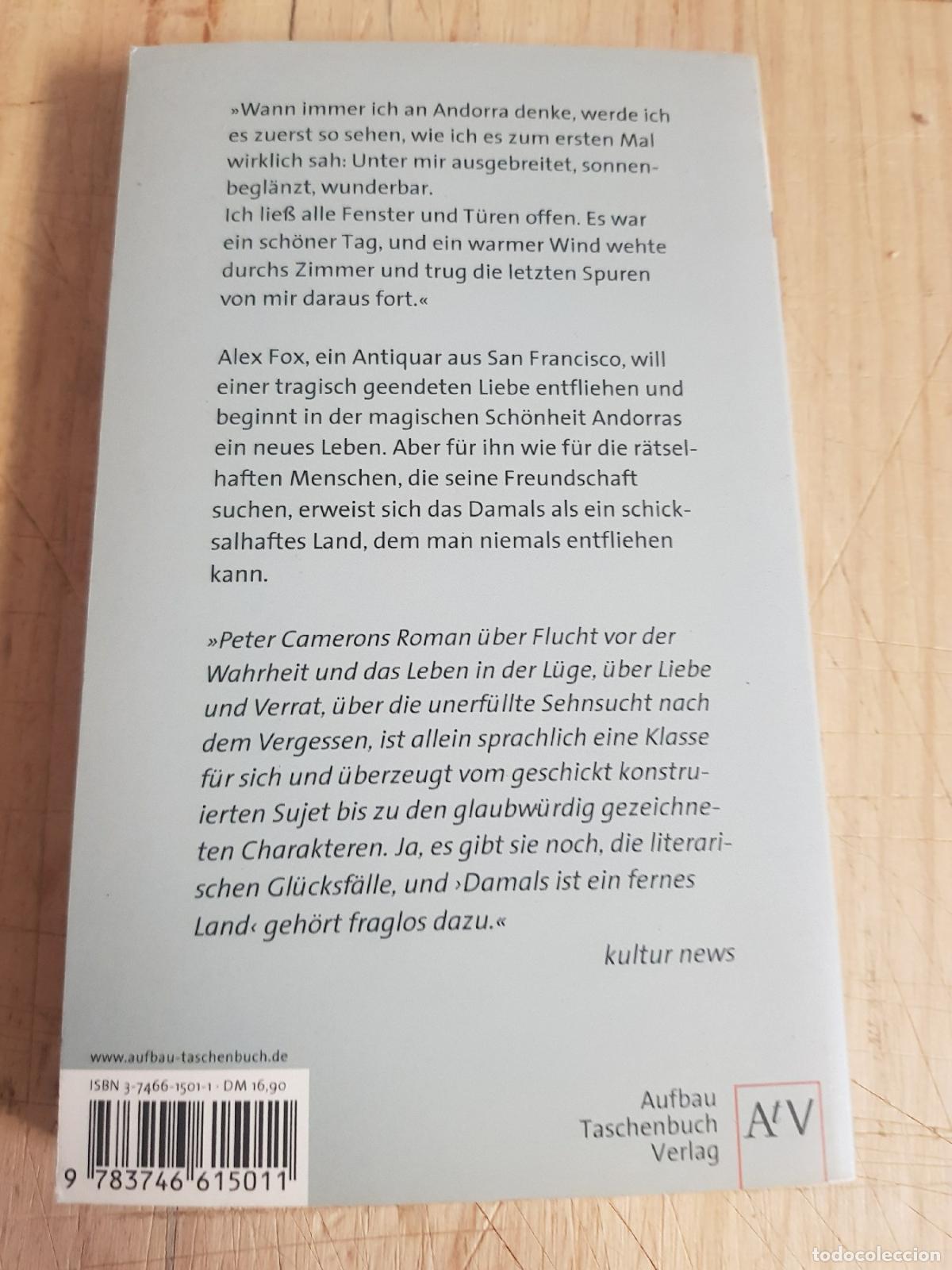 Libros: Damals ist ein fernes land - Peter Cameron - Foto 6