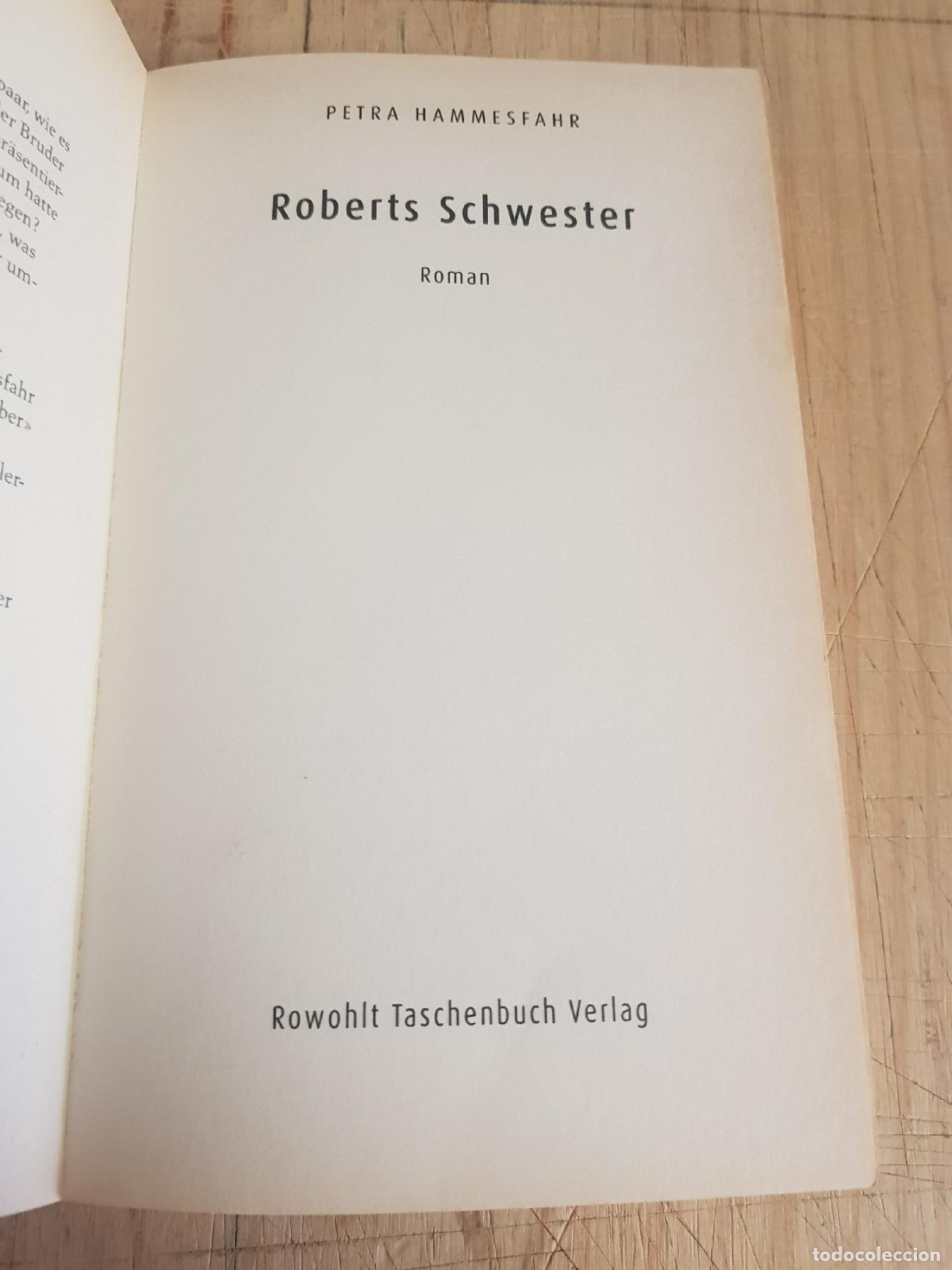 Libros: Roberts Schwester - Petra Hammesfahr - Foto 3