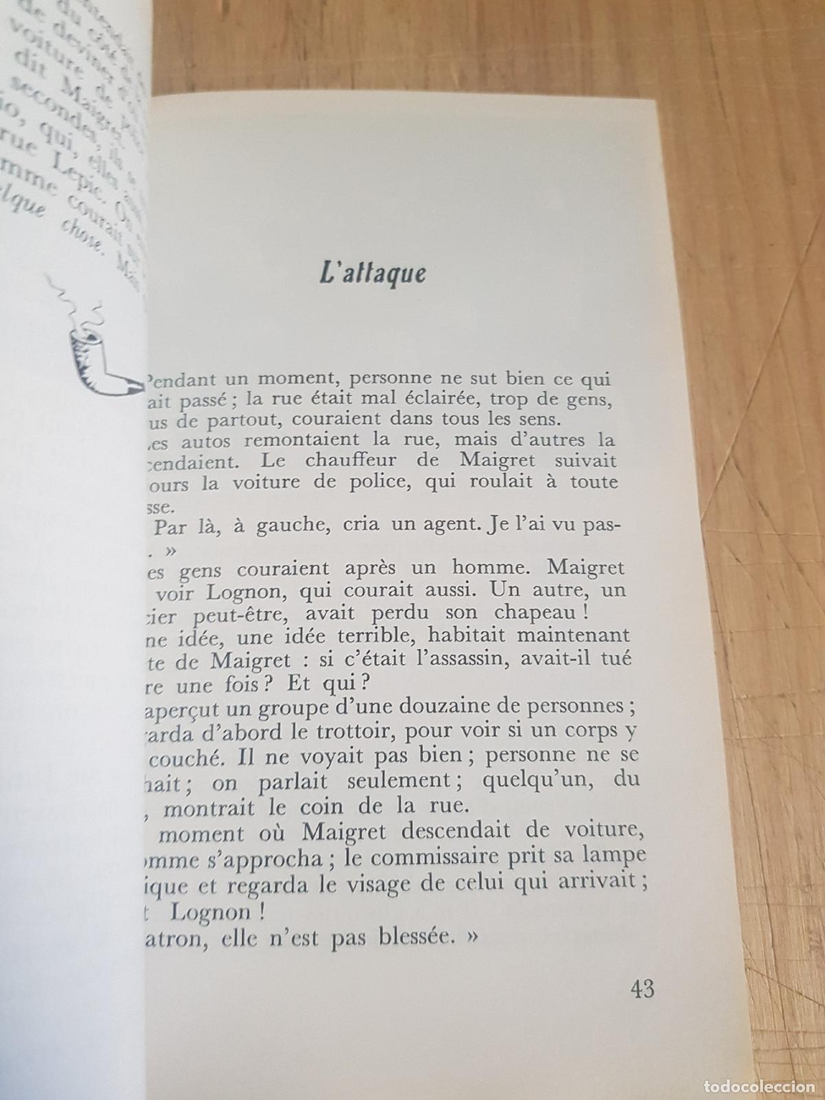 Libros: Maigret tend un pi&egrave;ge - Georges Simenon - Foto 2