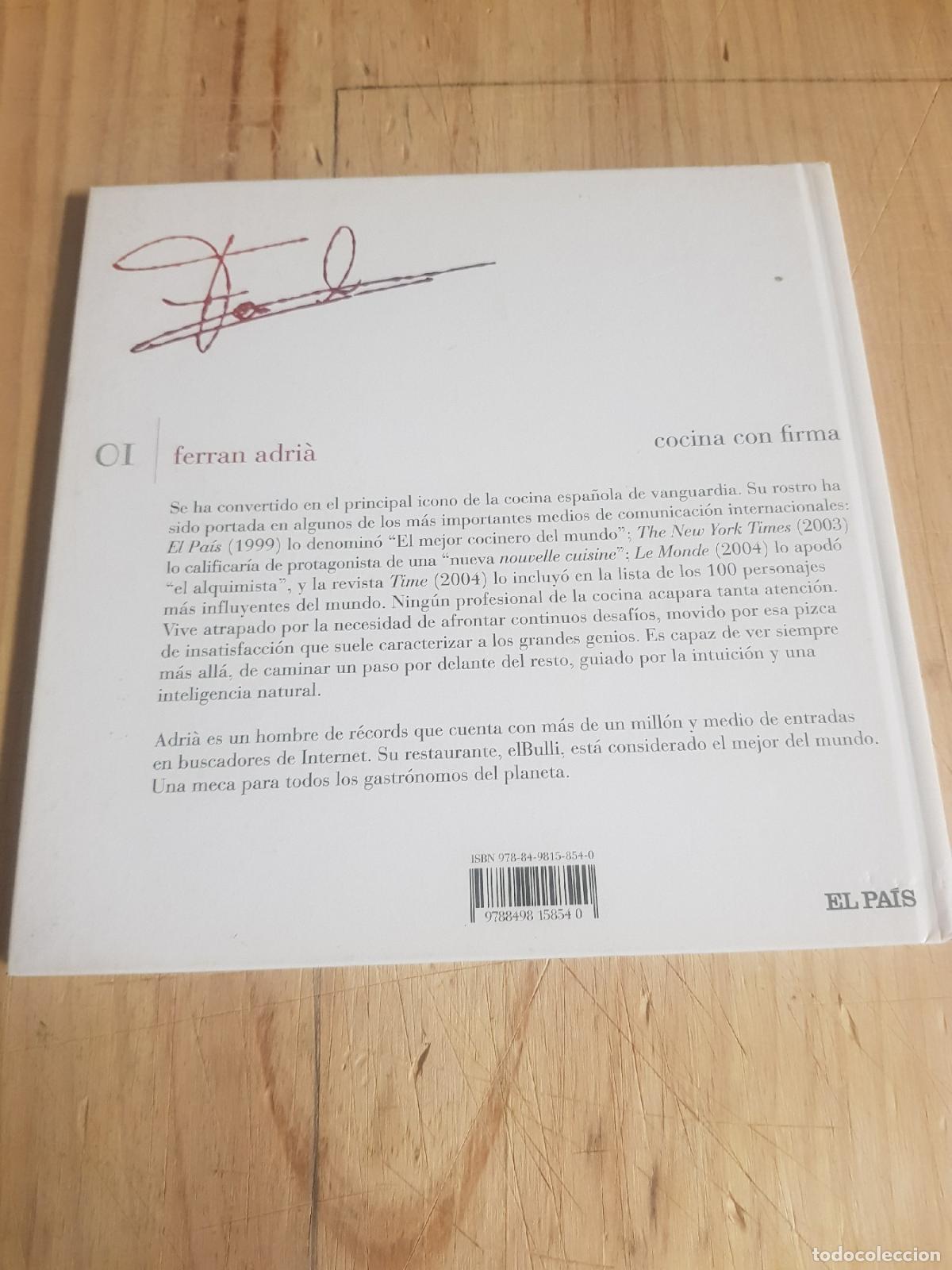 Libros: Cocina con firma. Ferran adri&agrave; - Ferran Adri&agrave; - Foto 4