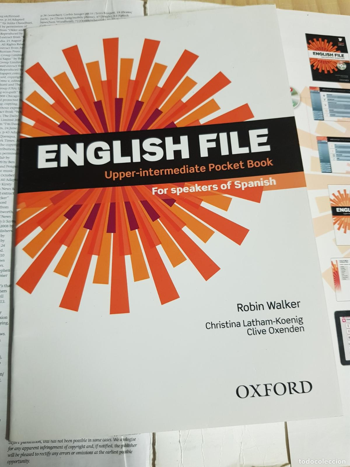 Libros: English File Upper-intermediate Students Book+Workbook+Entry Checker - VVAA - Foto 4