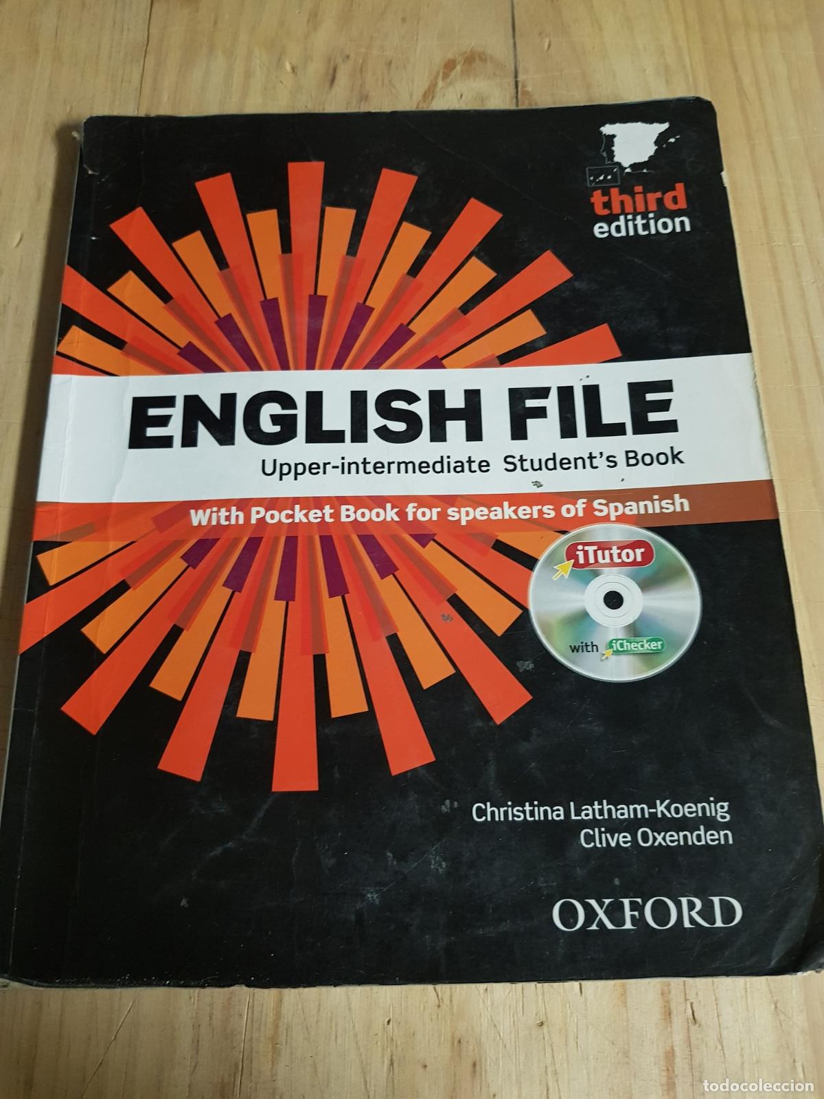 Libros: English File Upper-intermediate Students Book+Workbook+Entry Checker - VVAA - Foto 1