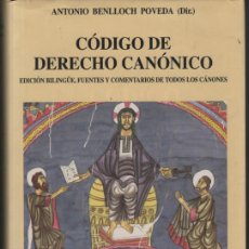 Libros: CÓDIGO DE DERECHO CANÓNICO. EDICIÓN BILINGÜE, FUENTES Y COMENTARIOS DE TODOS LOS CÁNONES - ANTONIO B
