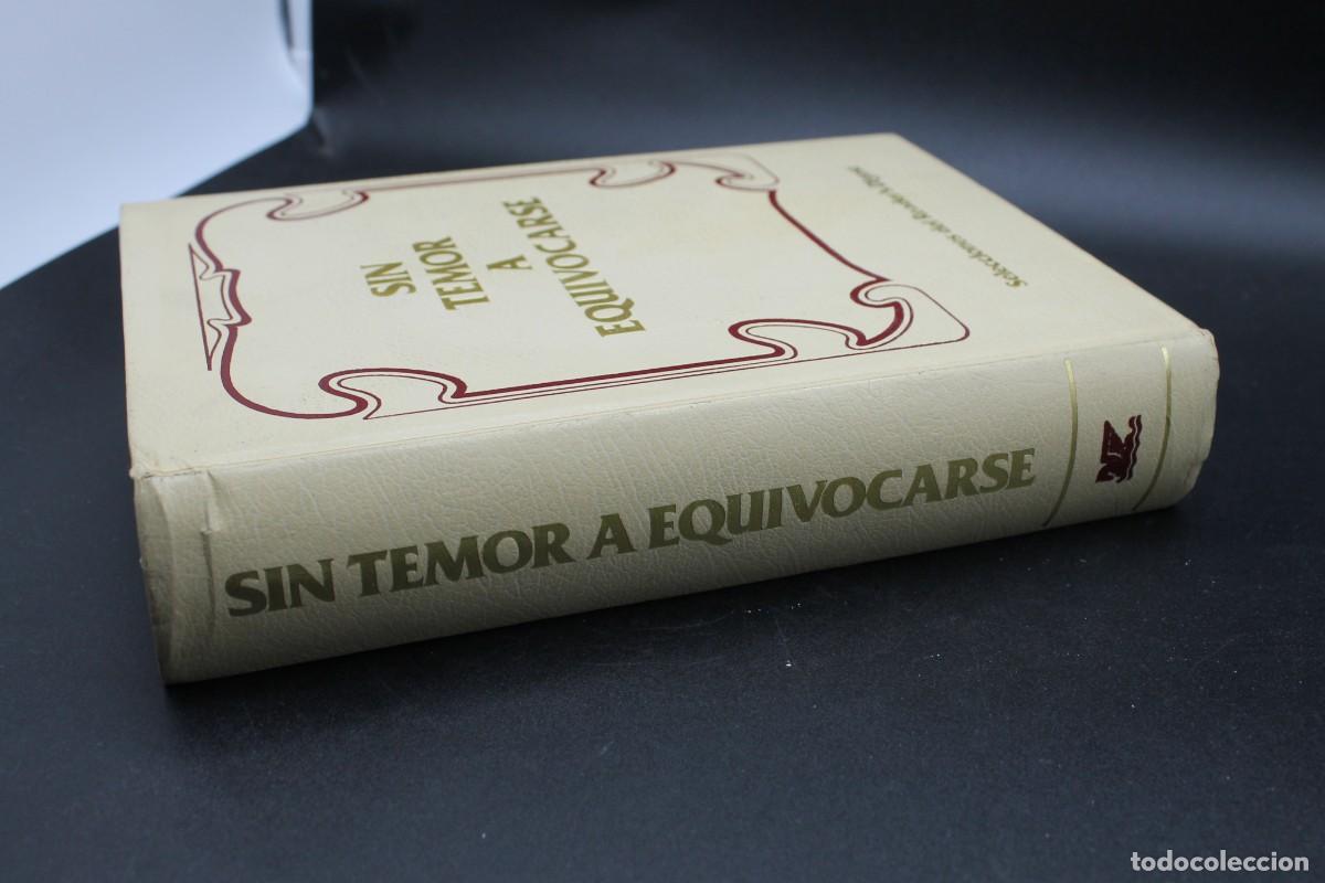 Libros: SIN TEMOR A EQUIVOCARSE READERS DIGEST 1979 - Foto 5