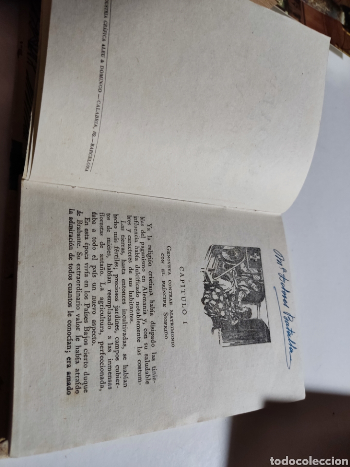 Libros: Libro can&oacute;nigo SCHMID Genoveva de Brabante - Foto 2