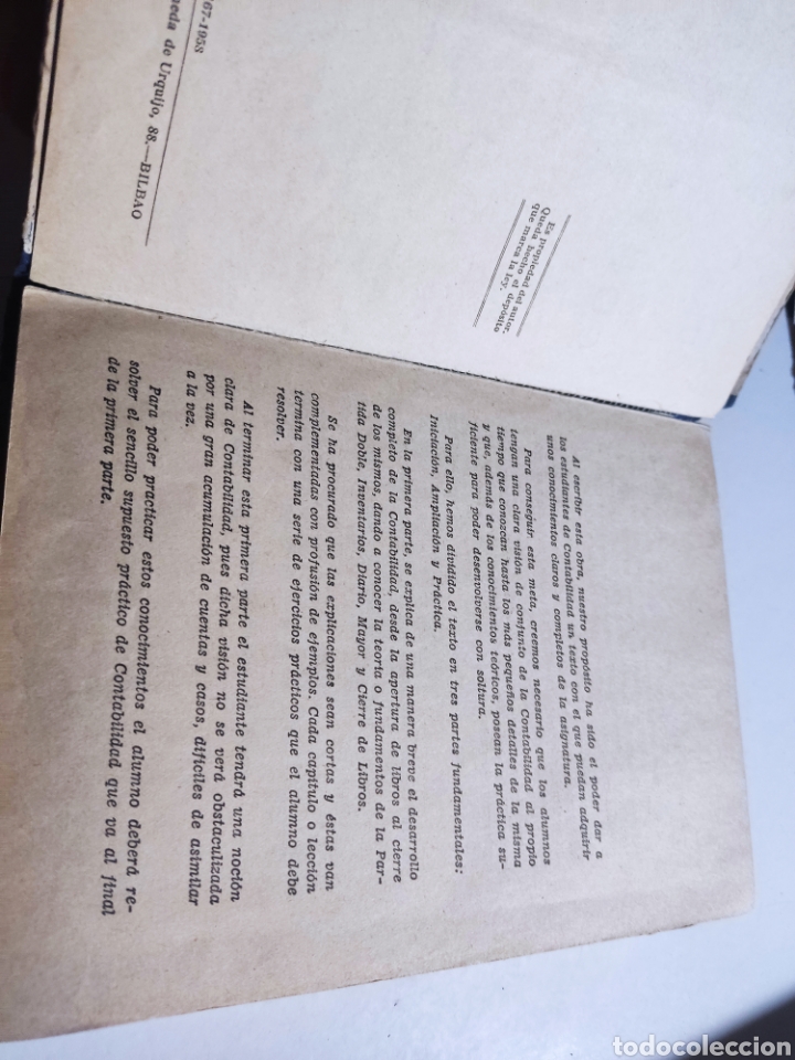 Libros: Libro curso completo de contabilidad 1958 Manuel Ripolles - Foto 3