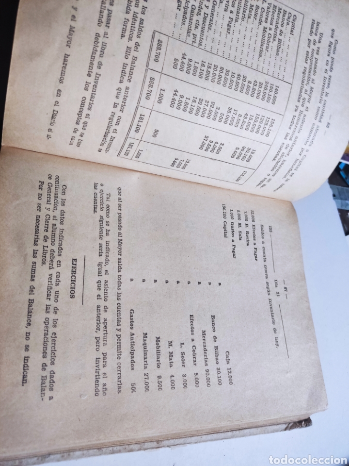 Libros: Libro curso completo de contabilidad 1958 Manuel Ripolles - Foto 4