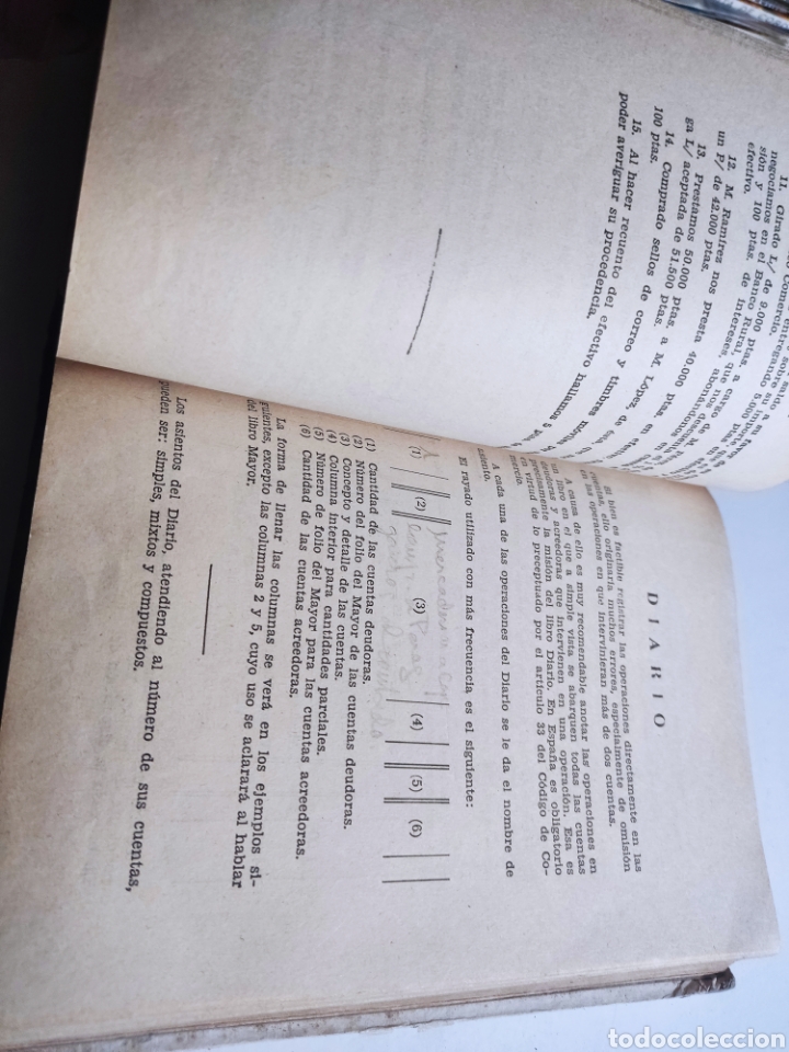 Libros: Libro curso completo de contabilidad 1958 Manuel Ripolles - Foto 5