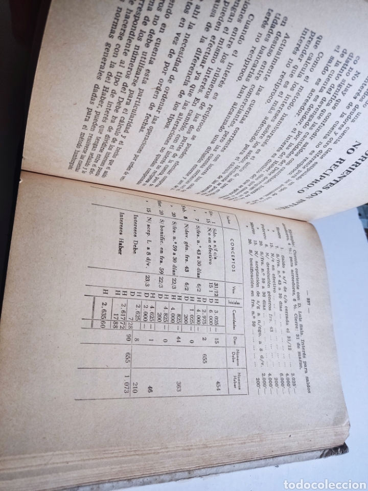 Libros: Libro curso completo de contabilidad 1958 Manuel Ripolles - Foto 6
