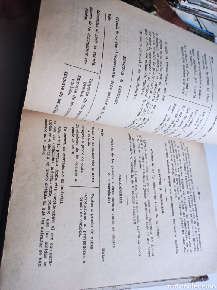 Libros: Libro curso completo de contabilidad 1958 Manuel Ripolles - Foto 7