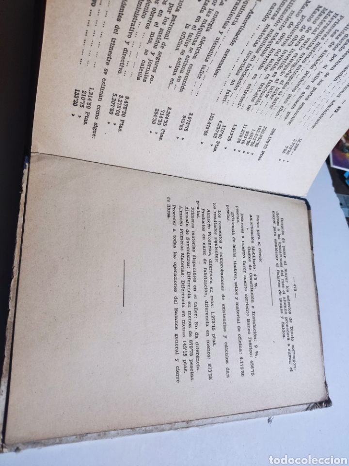 Libros: Libro curso completo de contabilidad 1958 Manuel Ripolles - Foto 10