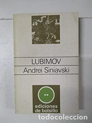 Libros: LUBIMOV - Andrei Siniavski - Foto 1