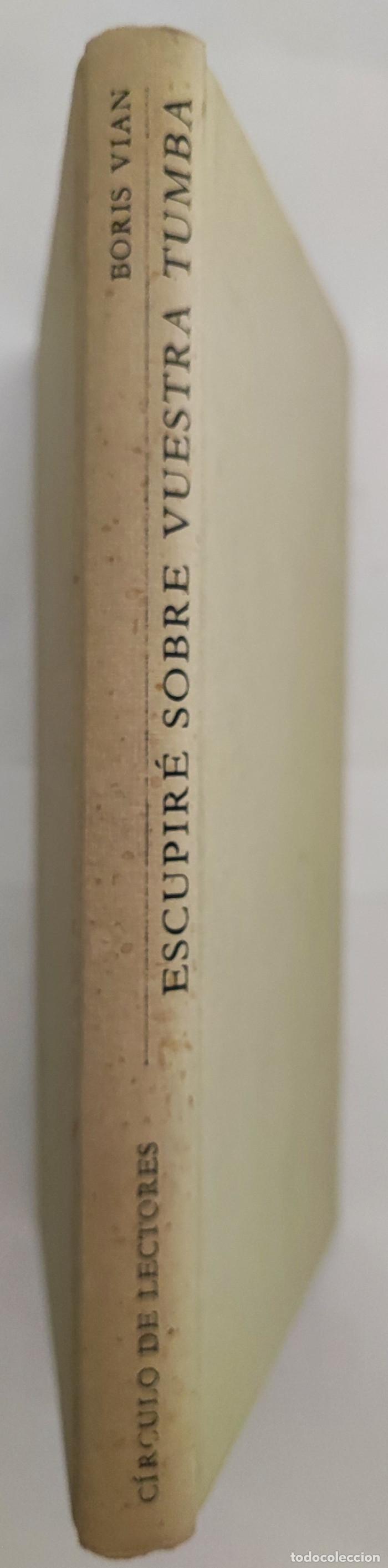 Libros: ESCUPIR&Eacute; SOBRE VUESTRA TUMBA - Boris Vian - Foto 2