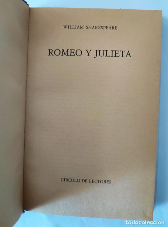 Libros: ROMEO Y JULIETA - William Shakespeare - Foto 2
