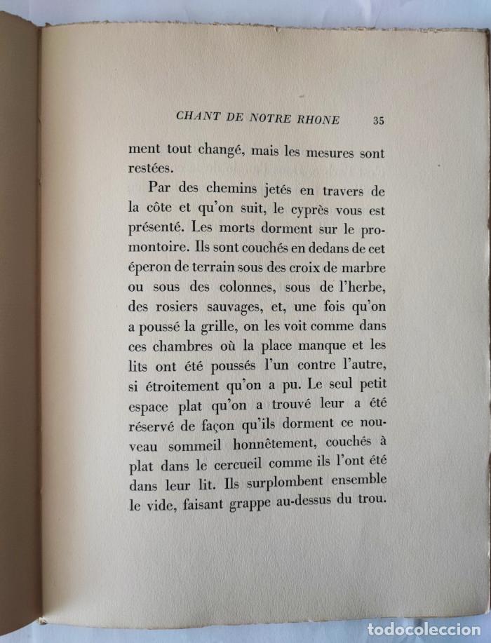 Libros: CHANT DE NOTRE RH&Ocirc;NE - Charles Ferdinand Ramuz - Foto 2