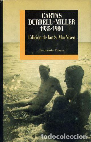 Libros: CARTAS DURRELL-MILLER, 1935-1980 - Lawrence Durrell - Foto 1