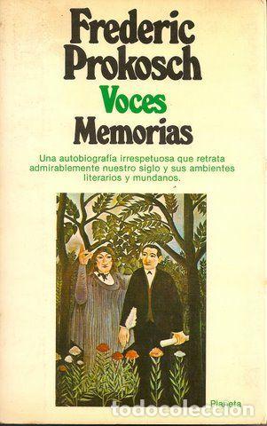 Libros: VOCES, MEMORIAS - Frederic Prokosch - Foto 1