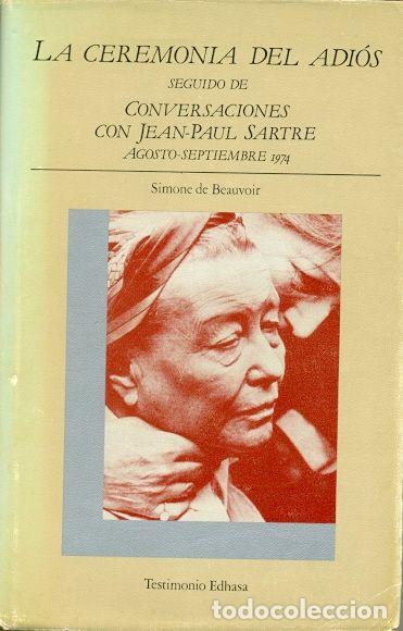 Libros: LA CEREMONIA DEL ADI&Oacute;S - Simone de Beauvoir - Foto 1