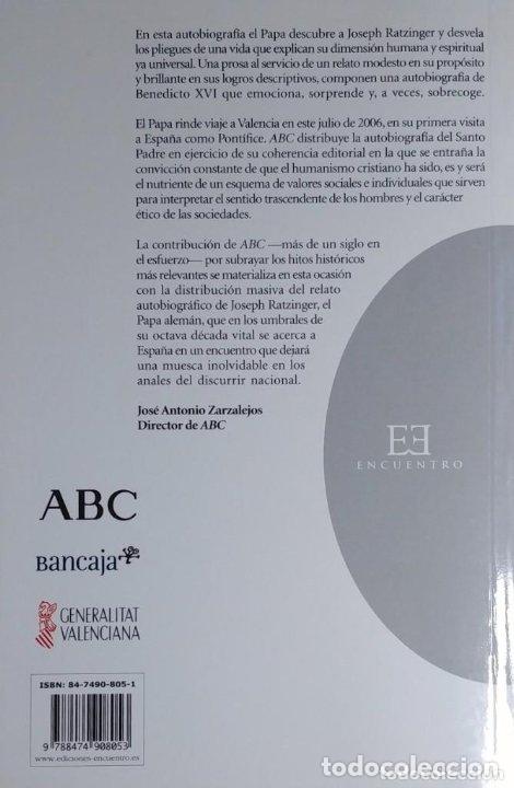 Libros: MI VIDA - Joseph Ratzinger - Foto 2