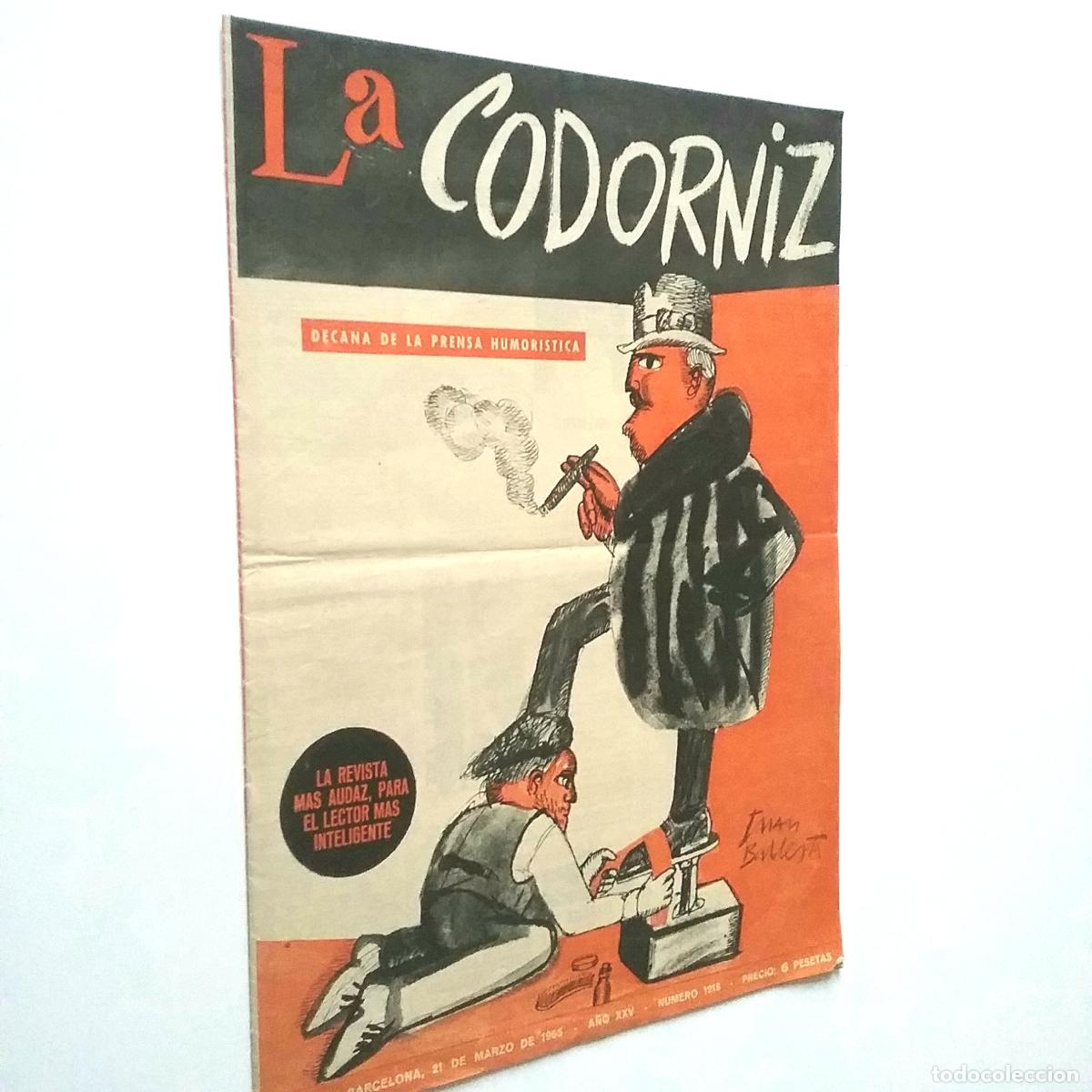 Libros: VV. AA. - La Codorniz. A&ntilde;os XXV. N&uacute;m. 1218. 1965 - Foto 1