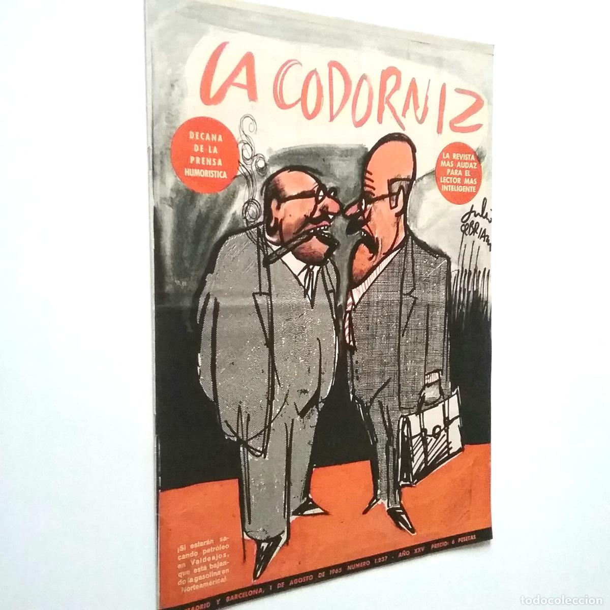 Libros: VV. AA. - La Codorniz. A&ntilde;os XXV. N&uacute;m. 1237. 1965 - Foto 1