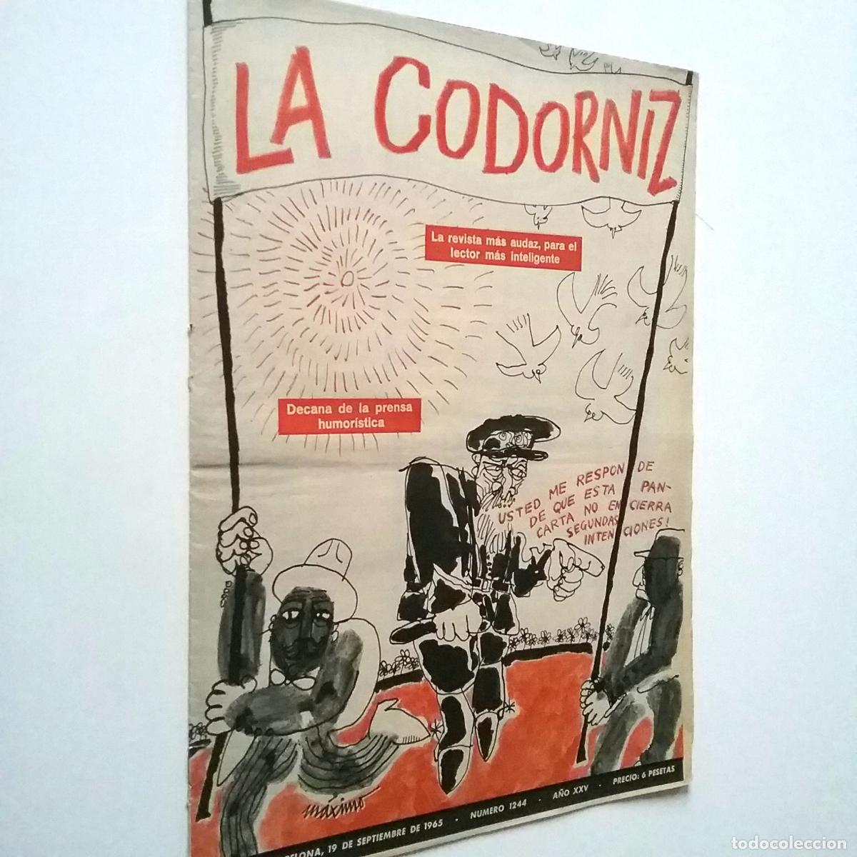 Libros: VV. AA. - La Codorniz. A&ntilde;os XXV. N&uacute;m. 1244. 1965 - Foto 1