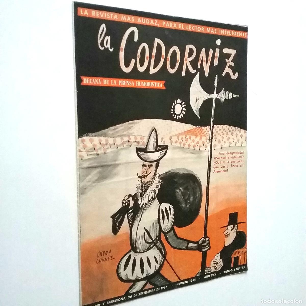 Libros: VV. AA. - La Codorniz. A&ntilde;os XXV. N&uacute;m. 1245. 1965 - Foto 1