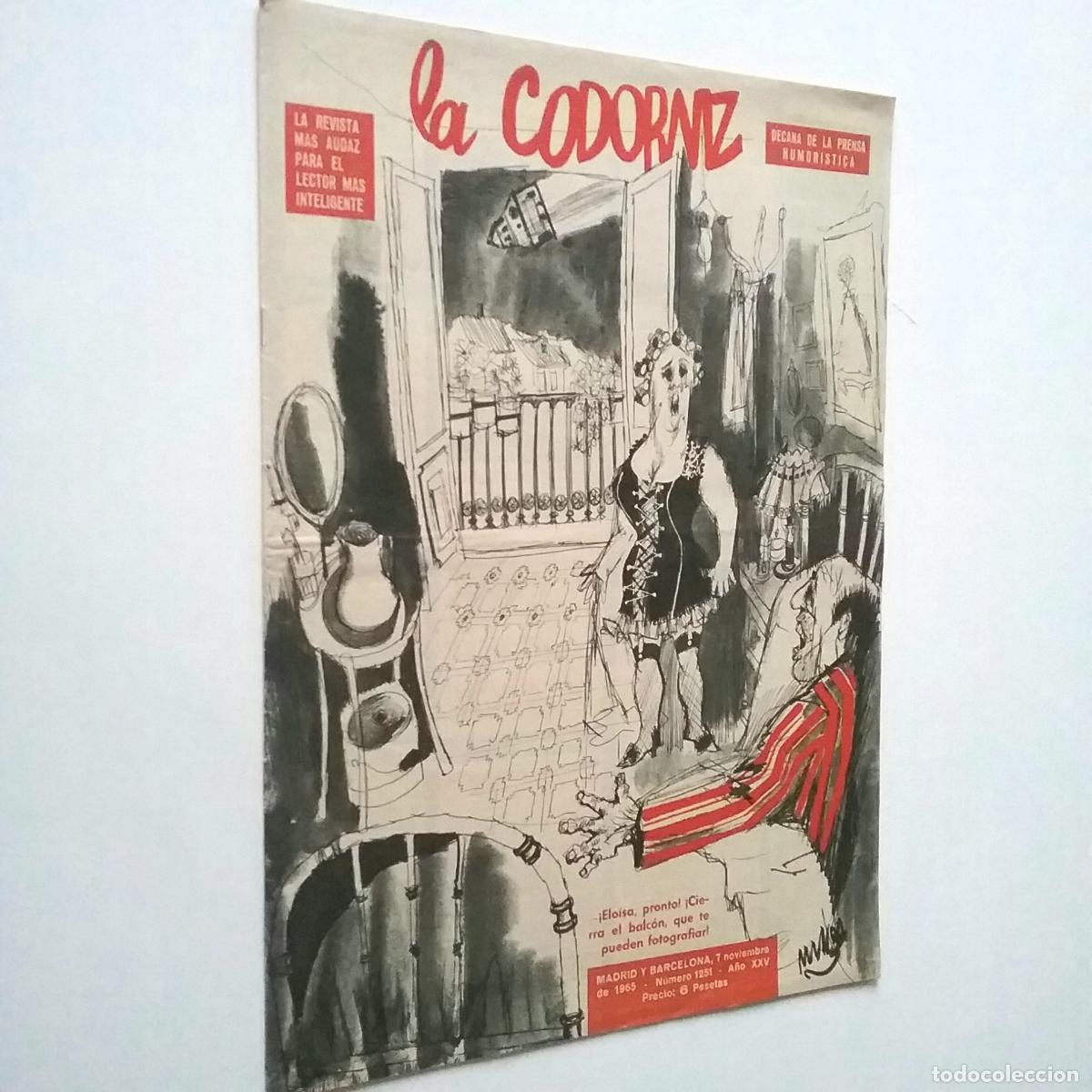 Libros: VV. AA. - La Codorniz. A&ntilde;os XXV. N&uacute;m. 1251. 1965 - Foto 1