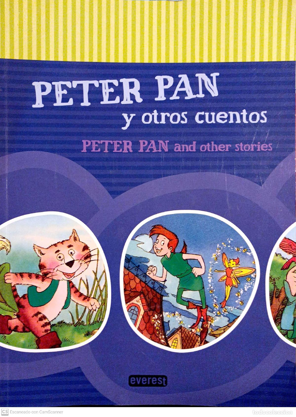Libros: Peter Pan y otros cuentos. Peter Pan and other stories - Foto 1