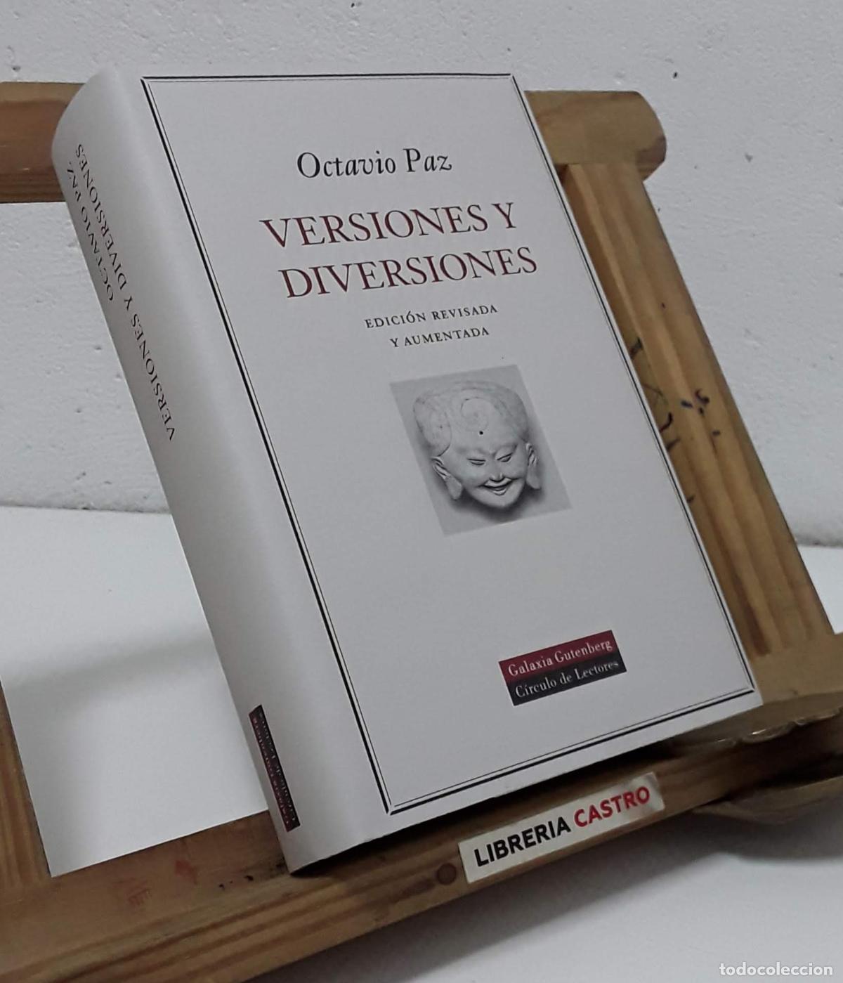 Libros: Versiones y Revisiones - Octavio Paz. - Foto 1