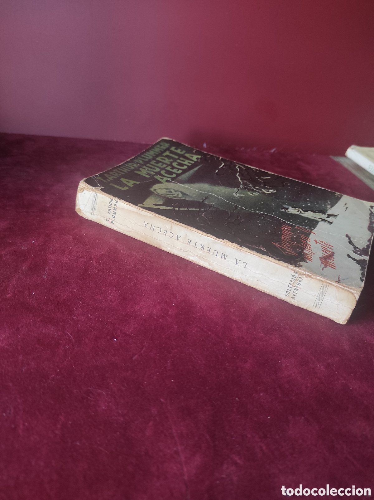 Libros: La Muerte Acecha ,novela de T. ARTUR PLUMMER 1944 - Foto 4