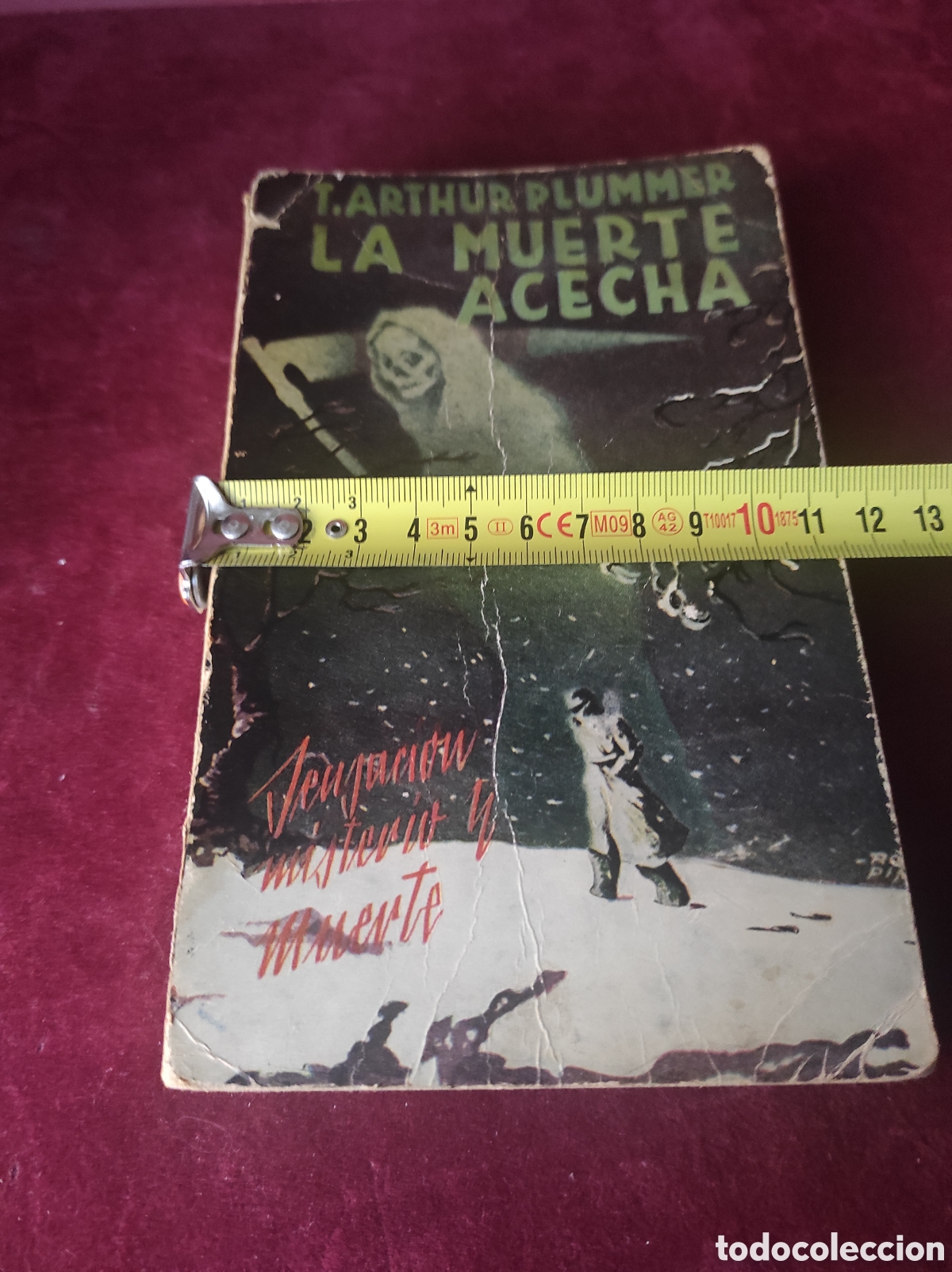 Libros: La Muerte Acecha ,novela de T. ARTUR PLUMMER 1944 - Foto 6