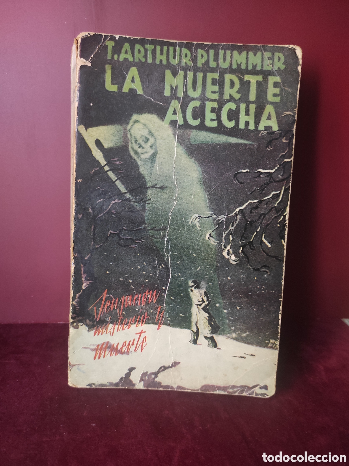 Libros: La Muerte Acecha ,novela de T. ARTUR PLUMMER 1944 - Foto 1