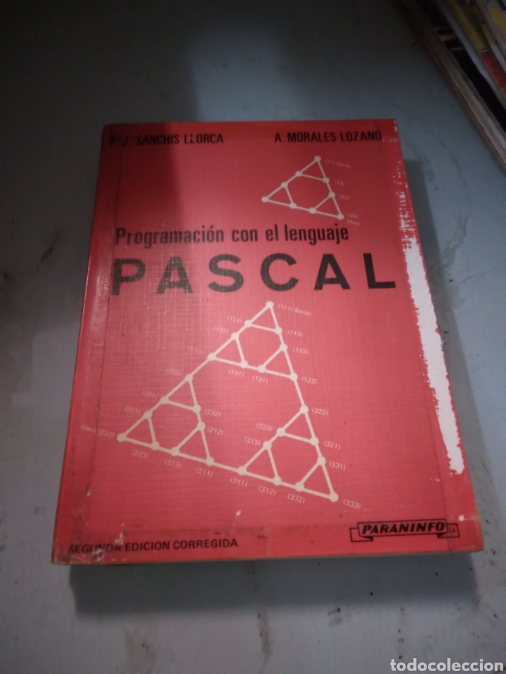 Libros: SanchisA.Morales Lozano, Programaci&oacute;n con el lenguaje Pascal, Paraninfo - Foto 1