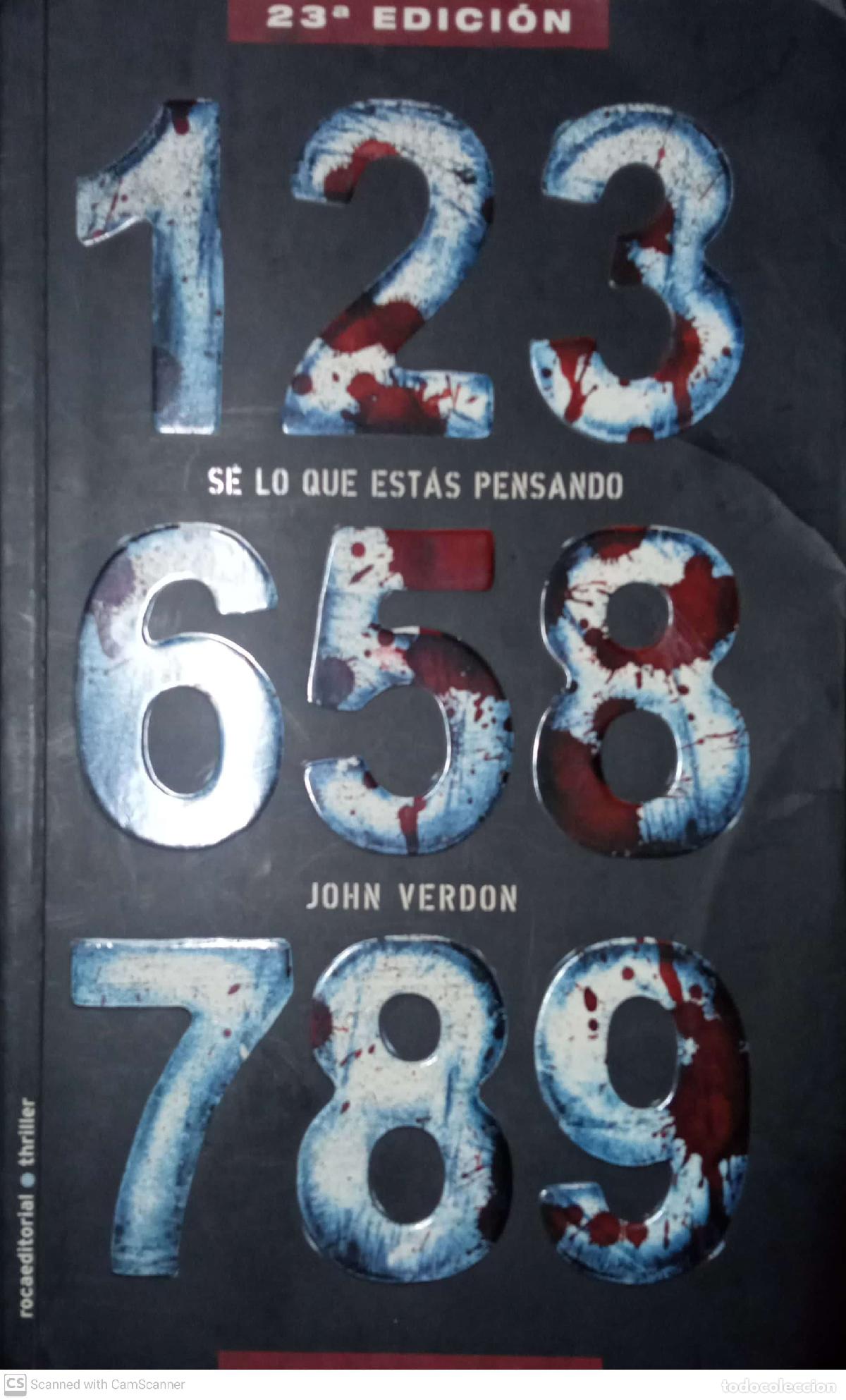 Libros: S&eacute; lo que est&aacute;s pensando - John Verdon - Foto 1