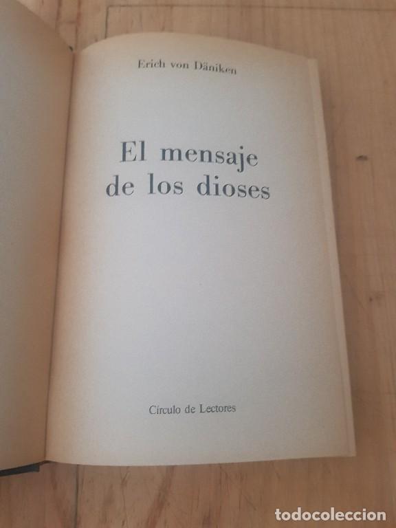 Libros: El mensaje de los dioses - Von D&auml;niken - Foto 2
