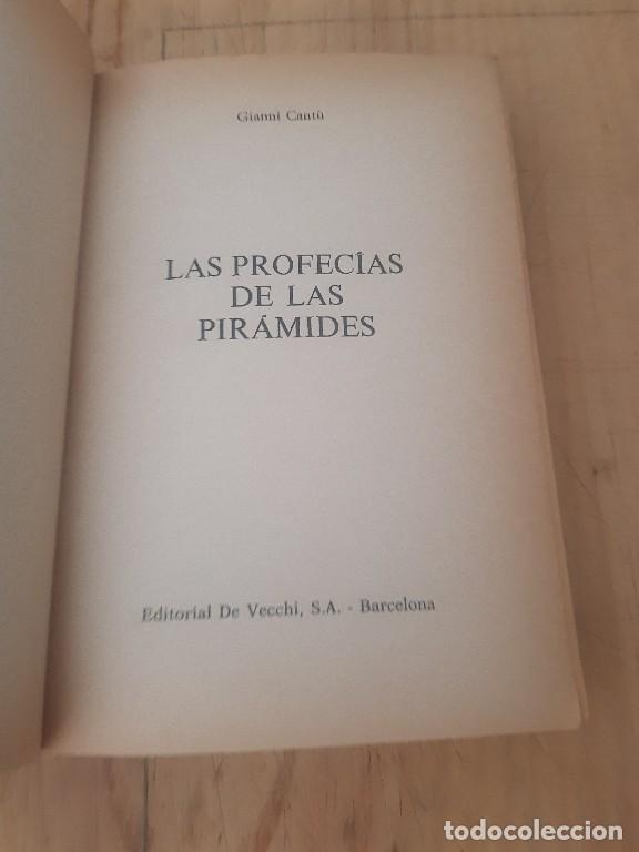 Libros: Las profec&iacute;as de las piramides - Gianni Cantu - Foto 5