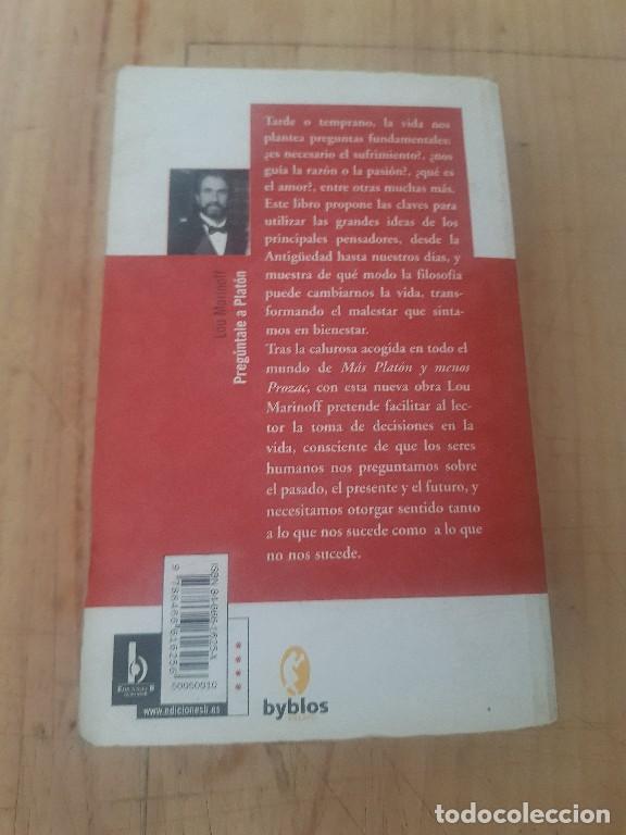 Libros: Preg&uacute;ntale a Plat&oacute;n - Lou Marinoff - Foto 2