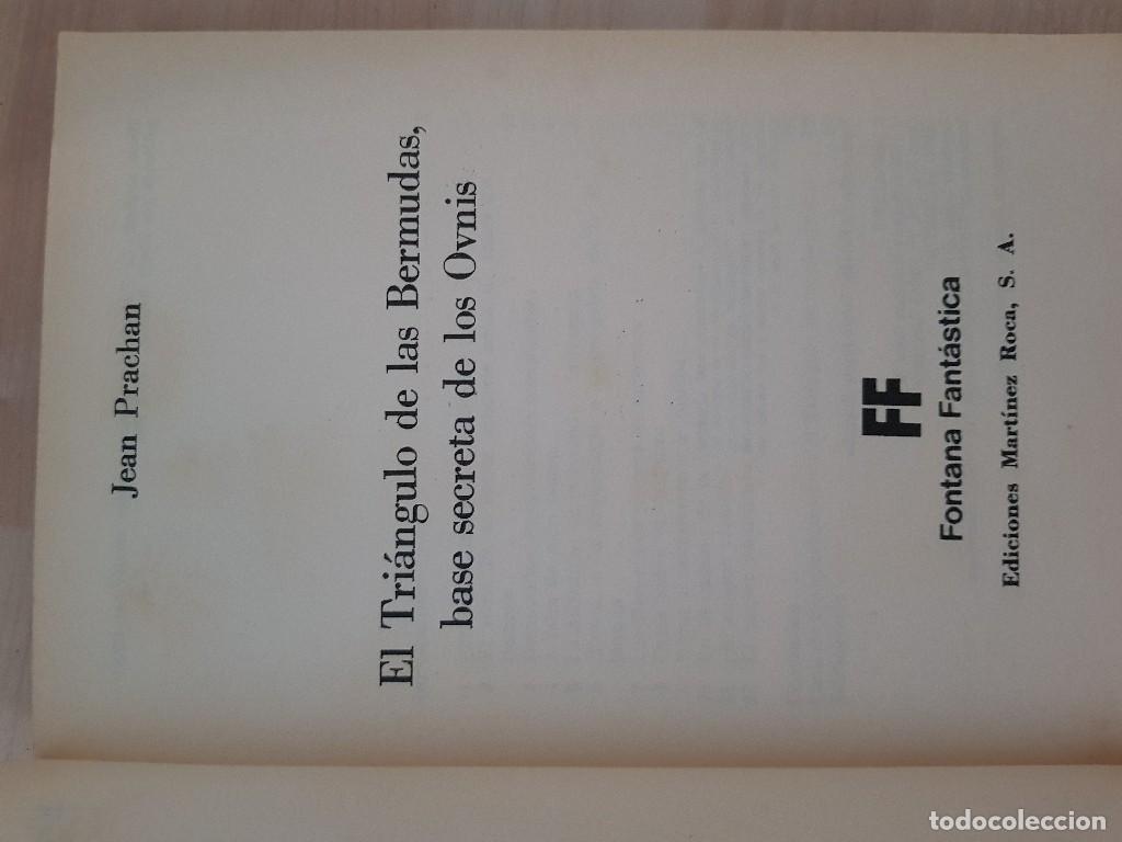 Libros: Bermudas. Base secreta de los ovnis - Jean Prachan - Foto 5