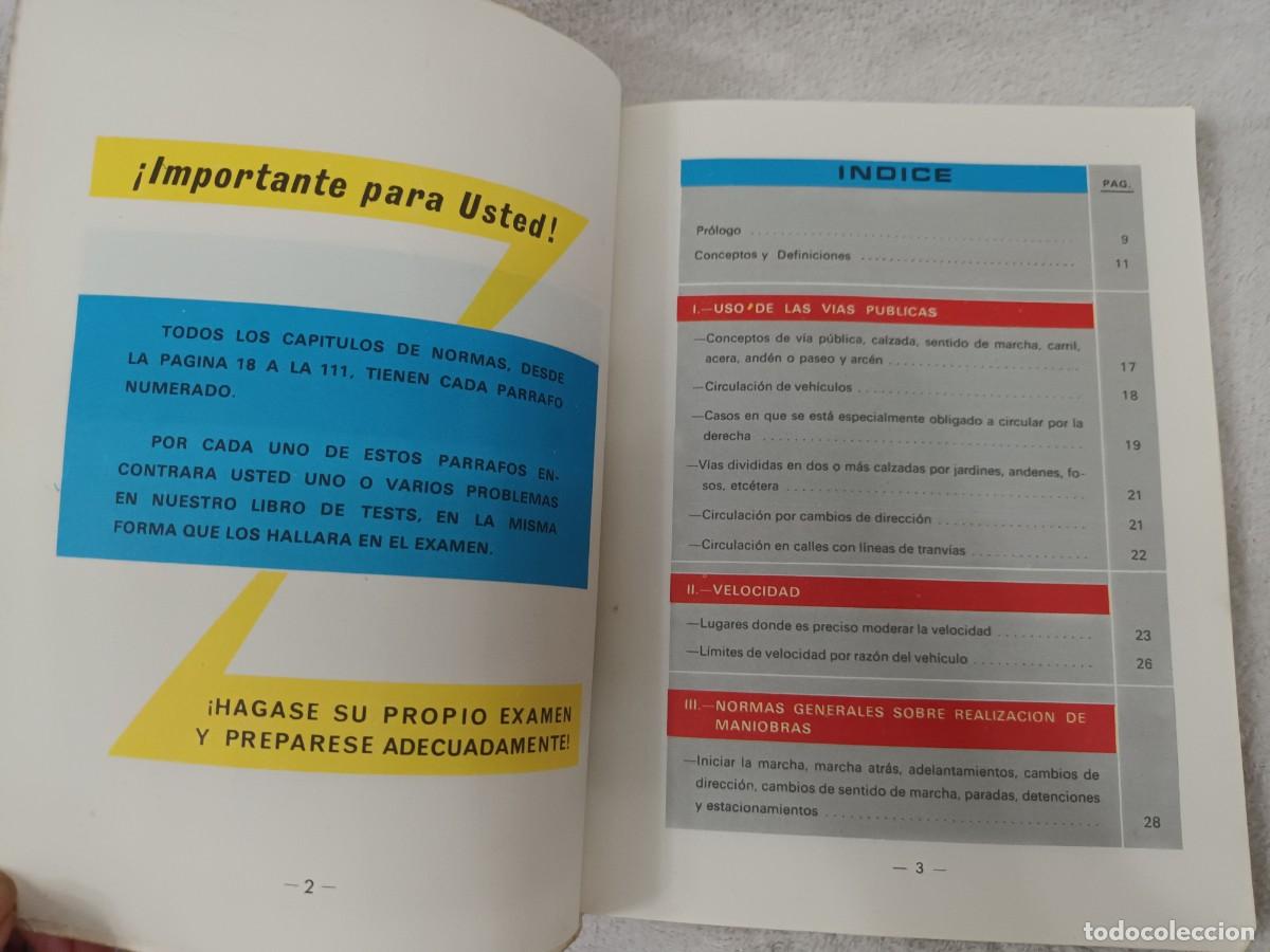 Libros: LECCIONES PROGRAMADAS DE SE&Ntilde;ALES Y C&Oacute;DIGO DE LA CIRCULACI&Oacute;N. JUAN CANO Y LUIS MARTOS (1974) - Foto 3
