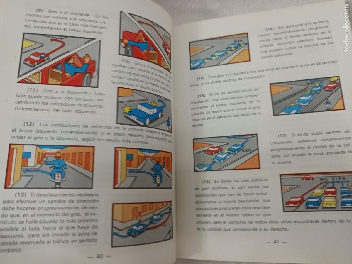 Libros: LECCIONES PROGRAMADAS DE SE&Ntilde;ALES Y C&Oacute;DIGO DE LA CIRCULACI&Oacute;N. JUAN CANO Y LUIS MARTOS (1974) - Foto 6