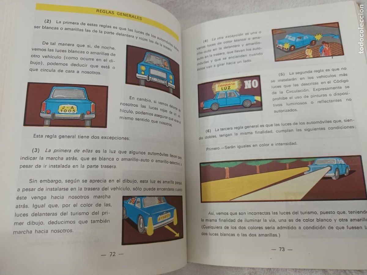 Libros: LECCIONES PROGRAMADAS DE SE&Ntilde;ALES Y C&Oacute;DIGO DE LA CIRCULACI&Oacute;N. JUAN CANO Y LUIS MARTOS (1974) - Foto 7